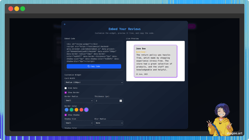 Testimonial.io clone
